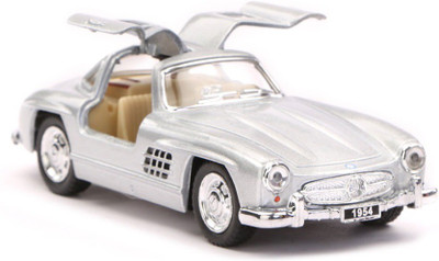 

Kinsmart 1:36 Scale 1954 Mercedes Benz 300SL Coupe Diecast Model Car - Silver(Silver)