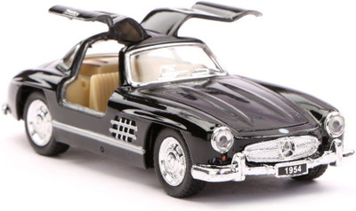 

Kinsmart 1:36 Scale 1954 Mercedes Benz 300SL Coupe Diecast Model Car - Black(Black)