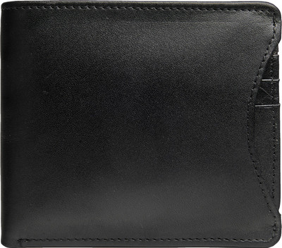 

Hidesign Men Black Genuine Leather Wallet(10 Card Slots)