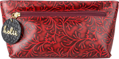 

Holii Women Casual, Evening/Party Red Genuine Leather Wallet(1 Card Slot), Black