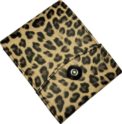 

IzcorpIndia Girls Tan, Black Artificial Leather Wallet(6 Card Slots), Black;tan