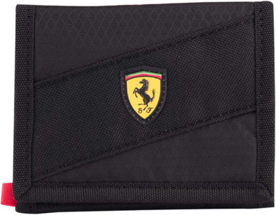 

Puma Men Black Artificial Leather Wallet(3 Card Slots)