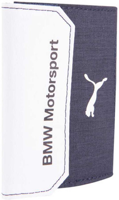 

Puma Men Blue Artificial Leather Wallet(2 Card Slots), Team blue- white