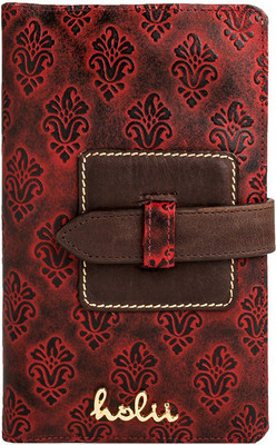 

Holii Women Casual Multicolor Genuine Leather Wallet(1 Card Slot), Red