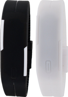 

SWANOS 0028 Led Black & white Watch For Boys&Girls Watch - For Boys & Girls