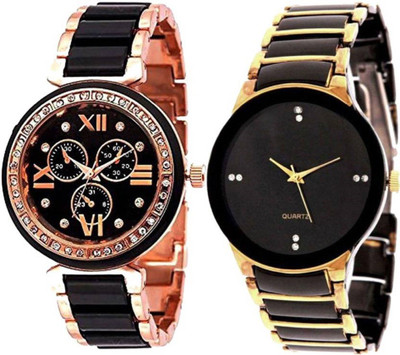 

PMAX ROSE GOLD AND IIK MULTICOLOR NEW STYLISH FOR Watch - For Men & Women