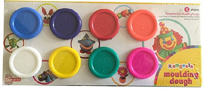 

Pidilite Rangeela Moulding Dough, 8 shades kit Art Clay(300 g)