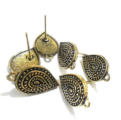 GOELX Antique studs for ear-rings & jewellery design 20
