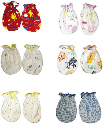 

Baybee Premium Quality New Born Booties - Leg Warmers (Random Colors and Prints)Pack of 6(Multicolor)