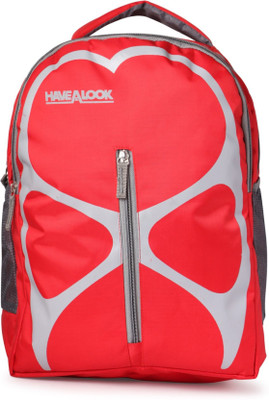 

HAVEALOOK PATTERN BLUE GREY 25 L Backpack(Blue), Red