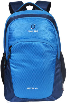 

Murano Jester Backpack With 3 Compartment School Backpack 5 L Backpack(Blue)