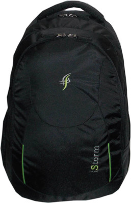 

Istorm Lead LTP Black & Green 25 L Laptop Backpack(Black), Is-386