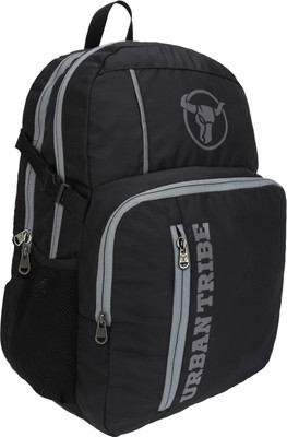 

Urban Tribe Trinity Anti Theft 25 L Laptop Backpack(Black, Grey)