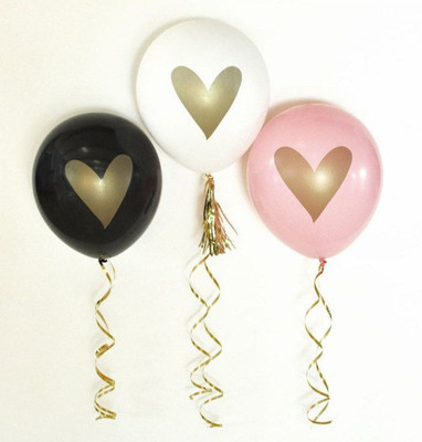 

PartyballoonsHK Printed Valentine-Wedding-Anniversary(Pack of 30) Balloon(Multicolor, Pack of 1)