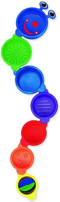 

Munchkinz Caterpillar Spillers Bath Toy(Multicolor)