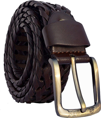 

LOOPA Men Casual Brown Artificial Leather Belt