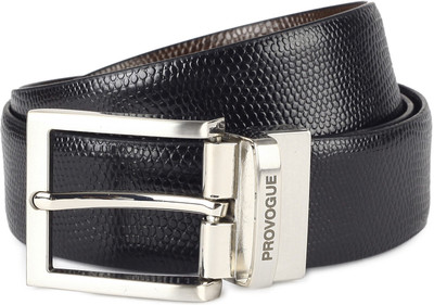 

Provogue Men Black, Brown Genuine Leather Reversible Belt