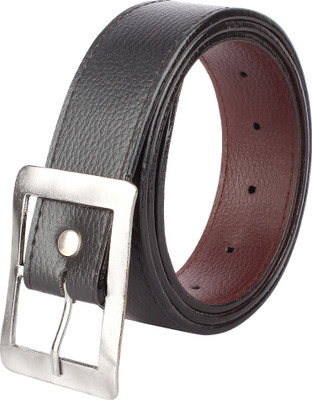 

KEZRO Men Formal Black Artificial Leather Belt