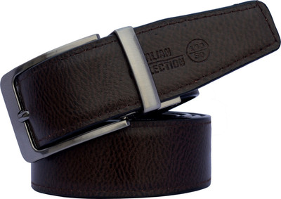 

LOOPA Men Formal Brown Artificial Leather Reversible Belt