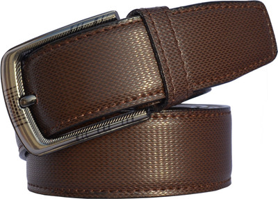 

LOOPA Men Formal Brown Artificial Leather Reversible Belt
