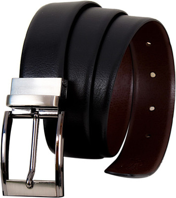 

Garri Men Party, Evening, Formal, Casual Black Genuine Leather Reversible Belt