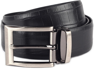 

Provogue Men Black Genuine Leather Belt