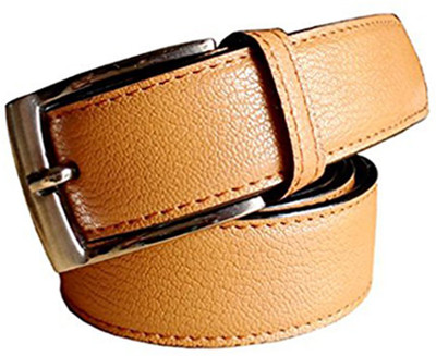 

LOOPA Men Casual Tan Artificial Leather Reversible Belt