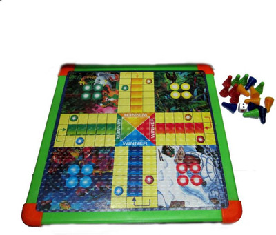 

AM Enterprises Ludo & Snake Ladder Game Board Game Board Game