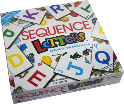 

Kiditos Sequence Letter Board Game For Kids Board Game