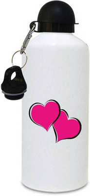 

Juvixbuy You & Me Sipper / Water Bottle With Free 1 Cap ( Aluminium ) 750ml 750 ml Sipper(Pack of 1, Multicolor), White