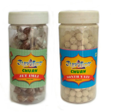 

Junior Churn JET IMLI & SONTH VATI SWEET & SOUR, SALTY Mouth Freshener(Pack of 2)