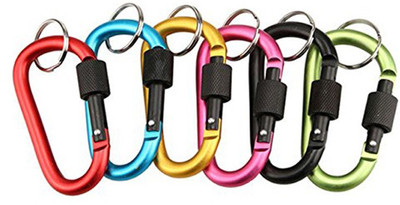 

AEC™ D-Ring Clip hook Screw Locking Key Chain