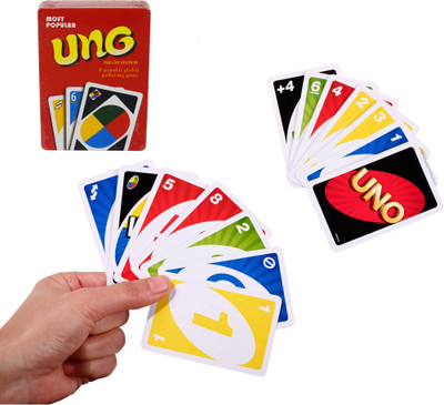 Kiditos Uno Playing Card Game(Multicolor)
