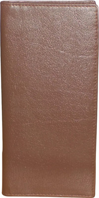 

Kan Premium Quality Leather Brown Long Wallet/Document Holder/Card Holder for Men & Women(Brown)