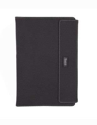 Saco Flip Cover for Tablet Micromax Funbook Pro 10.1" (Black, Artificial Leather)(Red, Black)