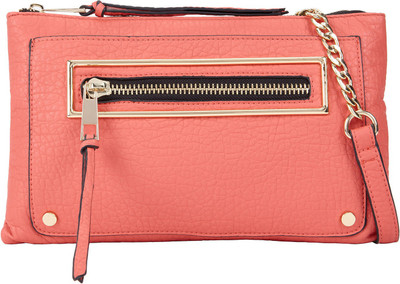Call It Spring Casual Orange Clutch