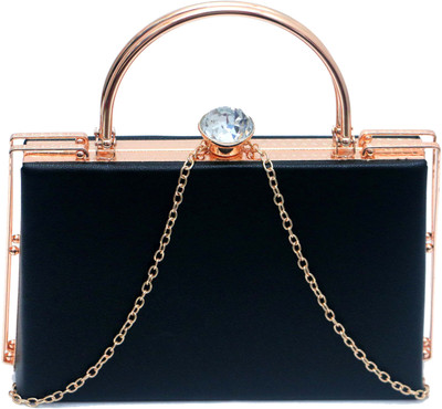 

ADORSY Party Black Clutch