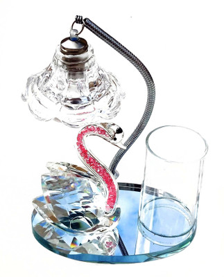 

Gooddeals 1 Compartments Crystal Pen holder(White)