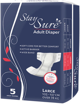 

Staysure STAY SURE Adult Diapers - L