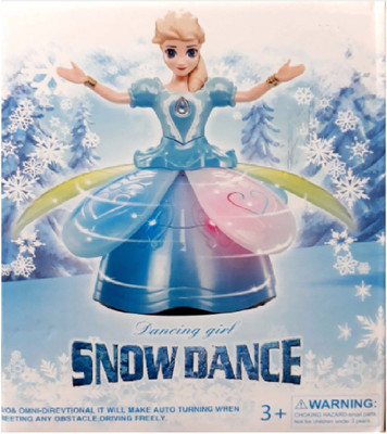 

Charlies Toy Factory Dancing Girl Snow Dance Unique Spin Lighting Ball(Multicolor)