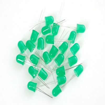 

TechWiz 5 mm Green LED Pack, 60 Pieces Educational Electronic Hobby Kit