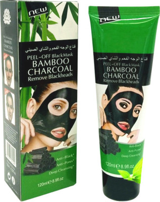 

One Personal Care Anti Black Head, Anti Pores, Deep Cleansing Bamboo Charcoal Peel Off Mask | Be Pollution Free(120 ml)