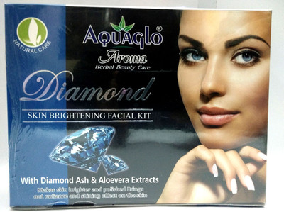 

aquaglo aroma Diamond Skin Brightening Facial 155 ml(Set of 5)
