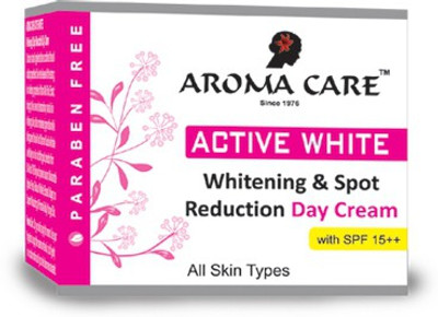 

Aroma Care Active White Whitening & Spot Reduction Day Cream 50gm(50 ml)