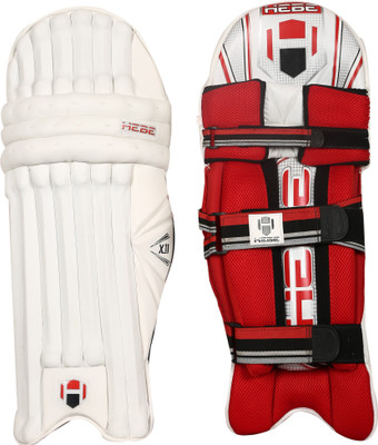 

Hebe Player Graded Pad Men's (39 - 43 cm) Batting Pad(White, RED LABLE, Senior)