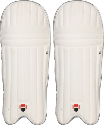 

Hebe Player Graded Pad Large Men's (44 - 48 cm) Batting Pad(White, RED LABLE, Senior)
