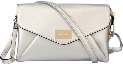 

Satya Paul Hand-held Bag(Silver)