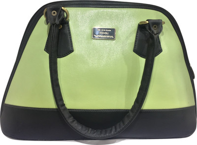 

Stilvoll Hand-held Bag(Green, Black), Black;green