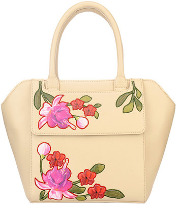 

Satya Paul Hand-held Bag(Beige)