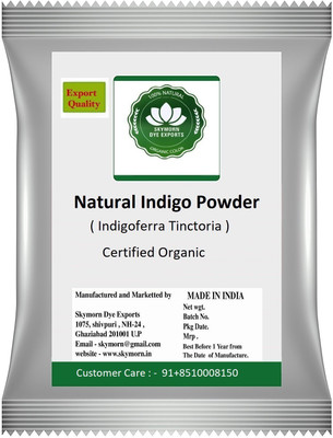 

Sky Morn Indigo Powder 100% Organic and Natural (1 Packet)(500 g)